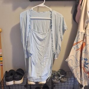 Light Blue Women's Top